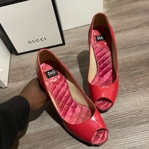Authentic Dolce & Gabbana Vintage Pink Heels